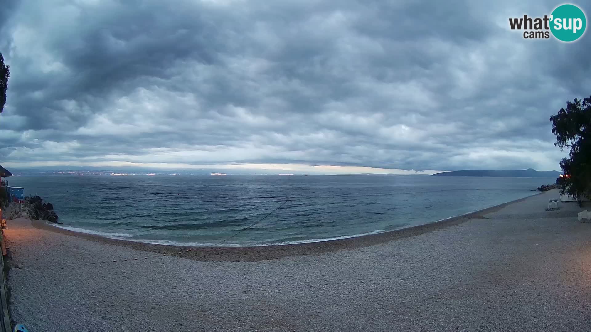 Spletna kamera plaža Sv. Ivan | Mošćenička Draga