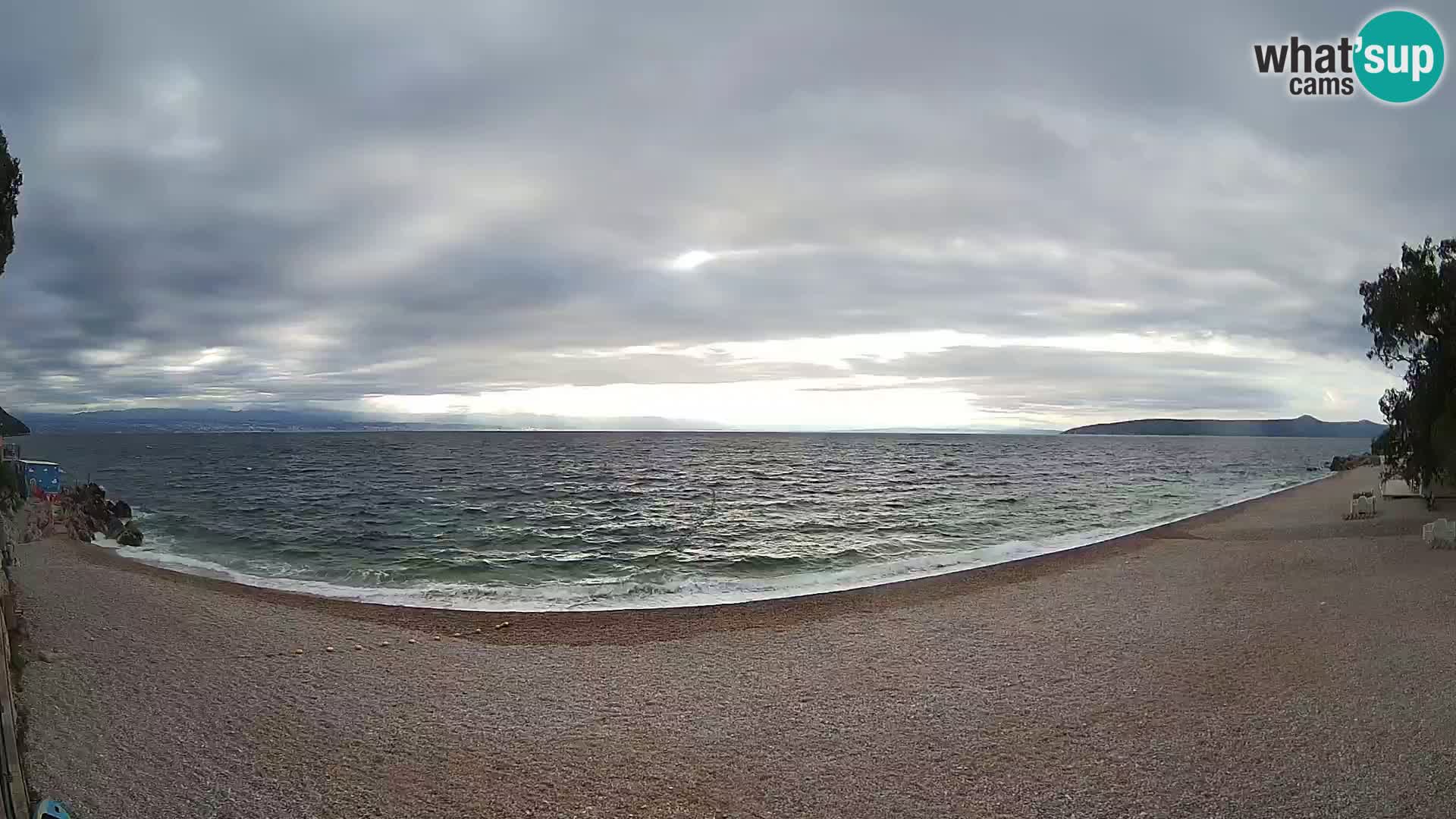 Webcam Sv. Ivan beach | Mošćenička Draga