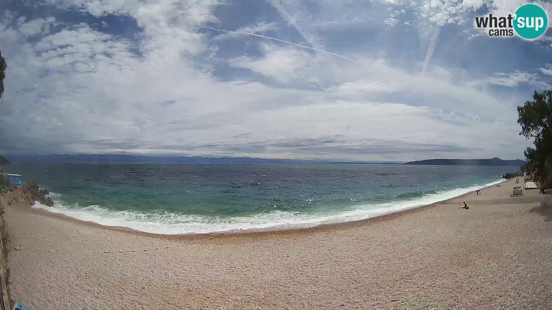 Webcam spiaggia Sv. Ivan | Draga di Moschiena