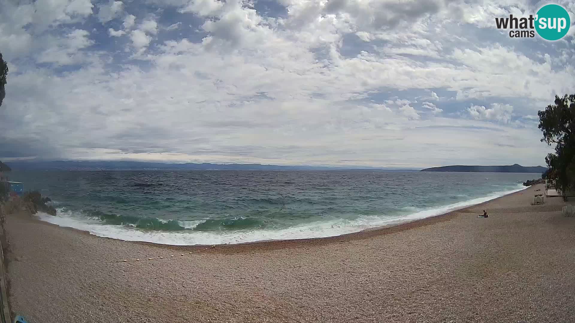 Webcam spiaggia Sv. Ivan | Draga di Moschiena