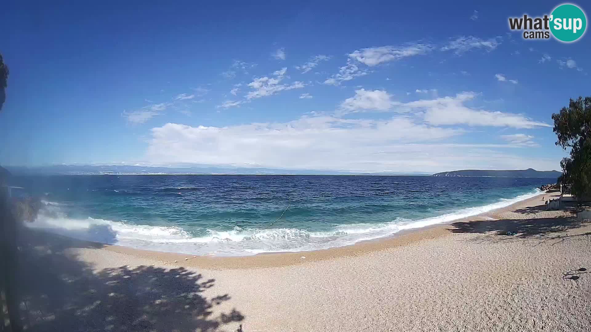 Webcam spiaggia Sv. Ivan | Draga di Moschiena