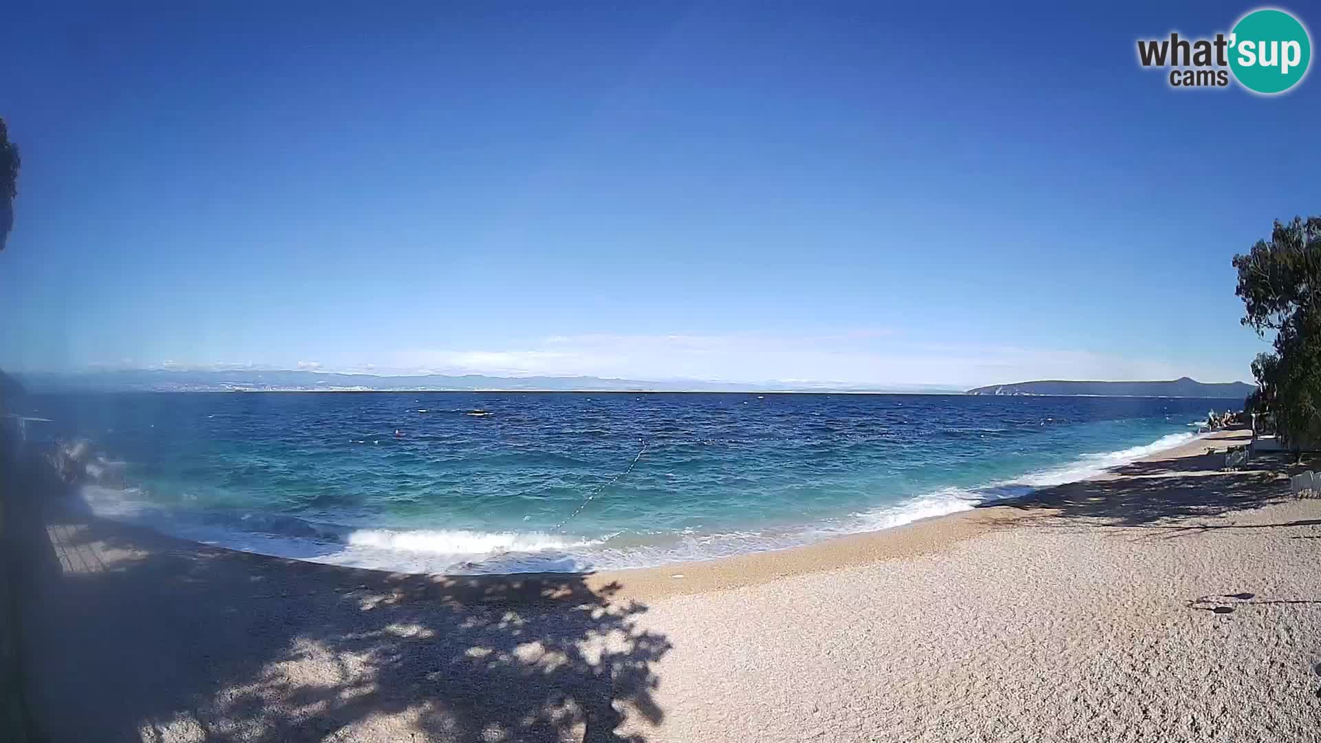 Webcam spiaggia Sv. Ivan | Draga di Moschiena