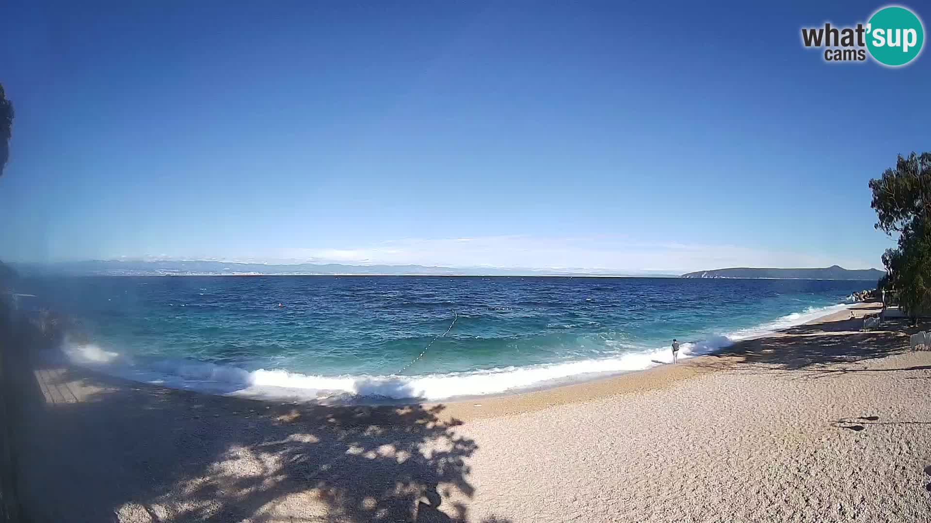 Webcam spiaggia Sv. Ivan | Draga di Moschiena