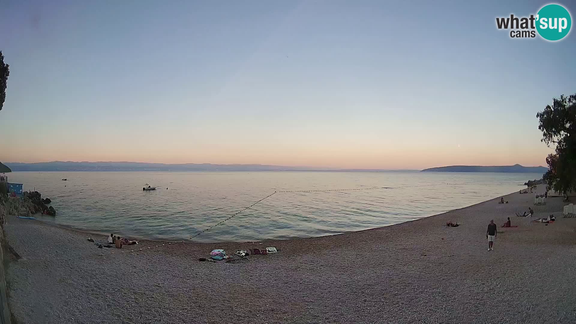 Webcam spiaggia Sv. Ivan | Draga di Moschiena
