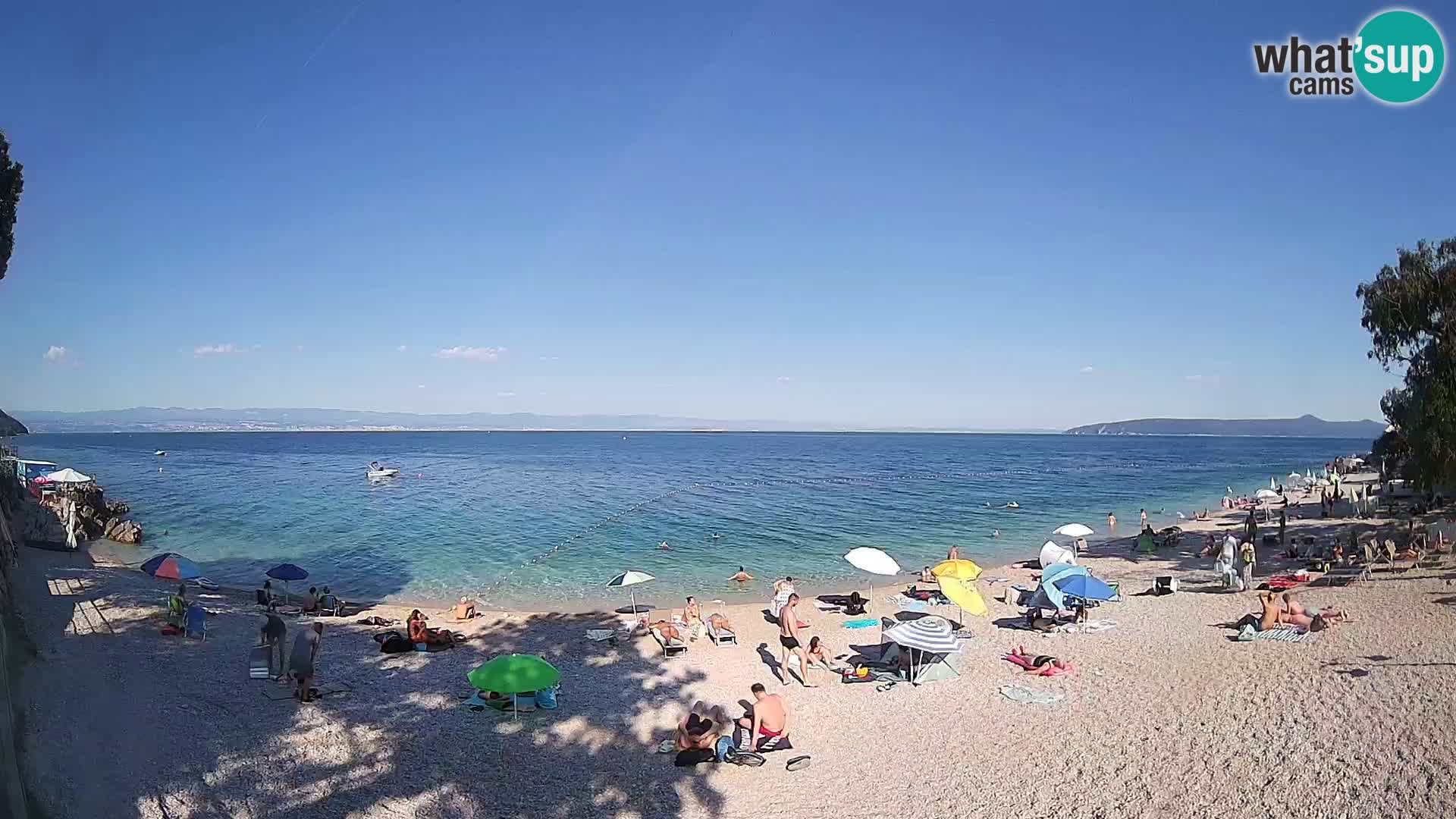 Webcam spiaggia Sv. Ivan | Draga di Moschiena