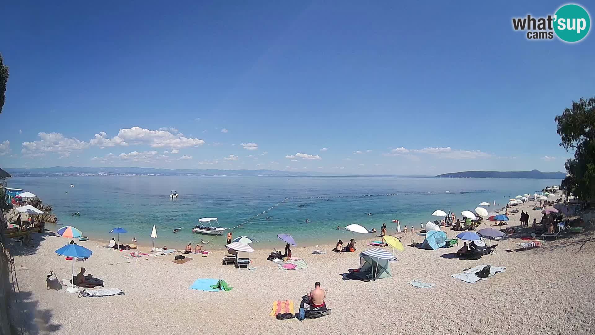 Livecam plage Sv. Ivan | Mošćenička Draga