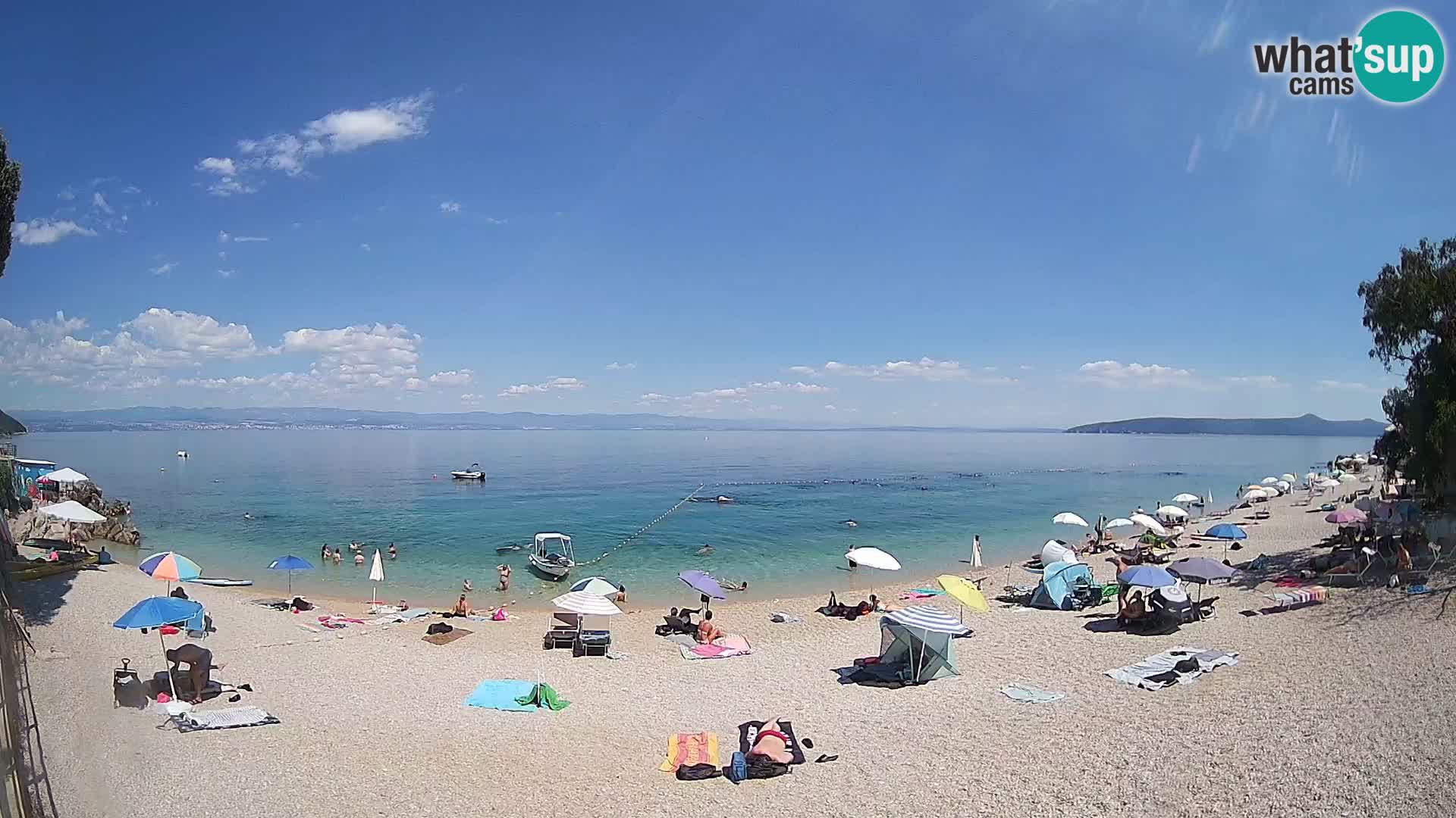 Webcam Sv. Ivan beach | Mošćenička Draga