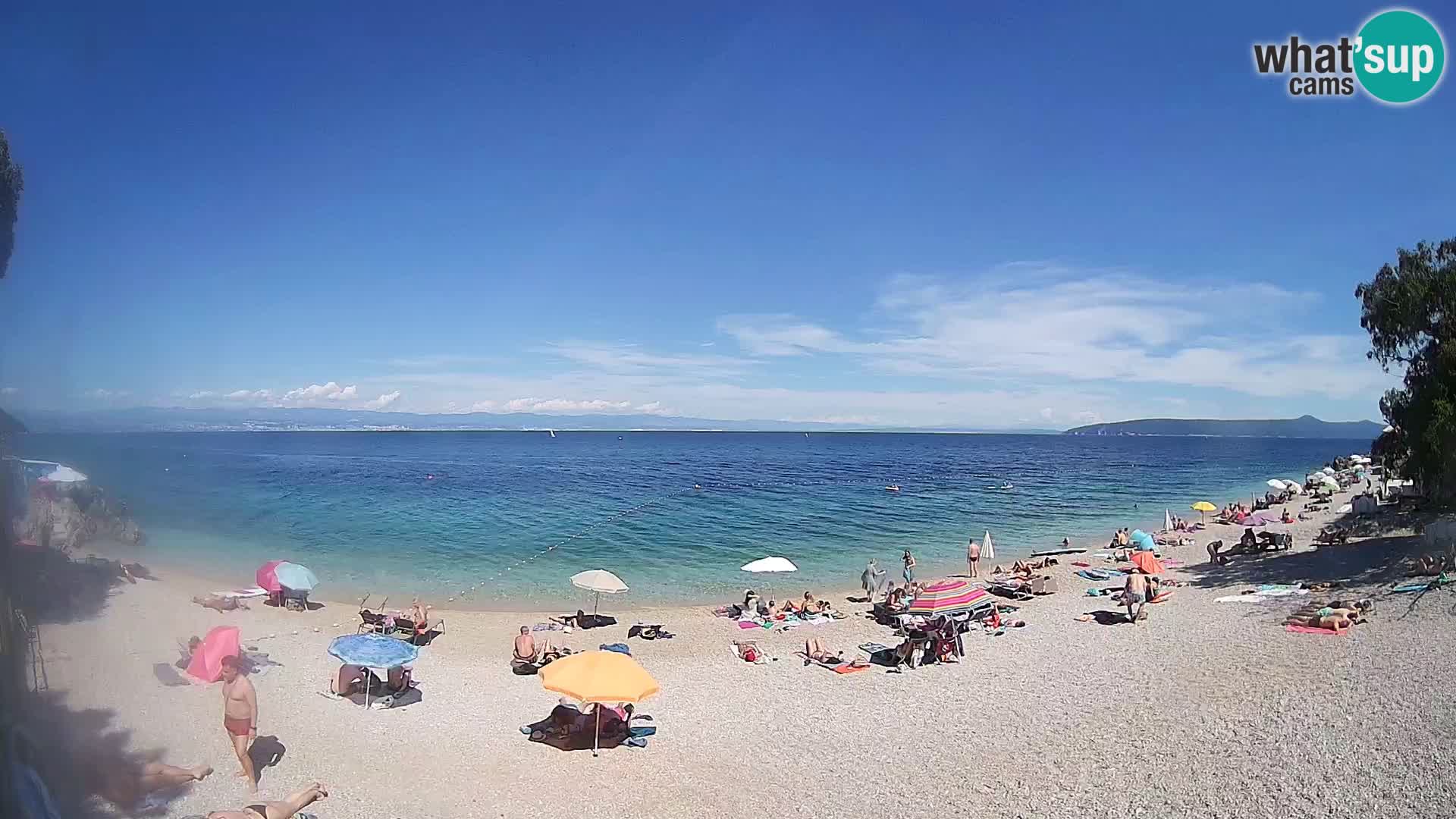 Webcam Sv. Ivan beach | Mošćenička Draga