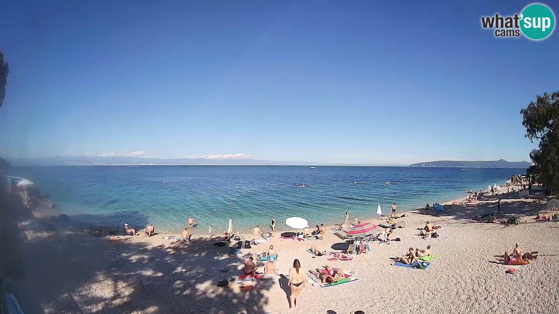 Spletna kamera plaža Sv. Ivan | Mošćenička Draga