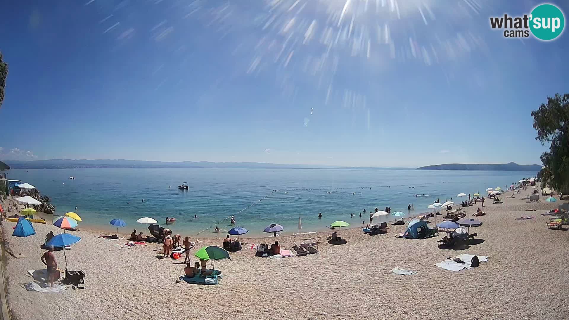Webcam Sv. Ivan beach | Mošćenička Draga