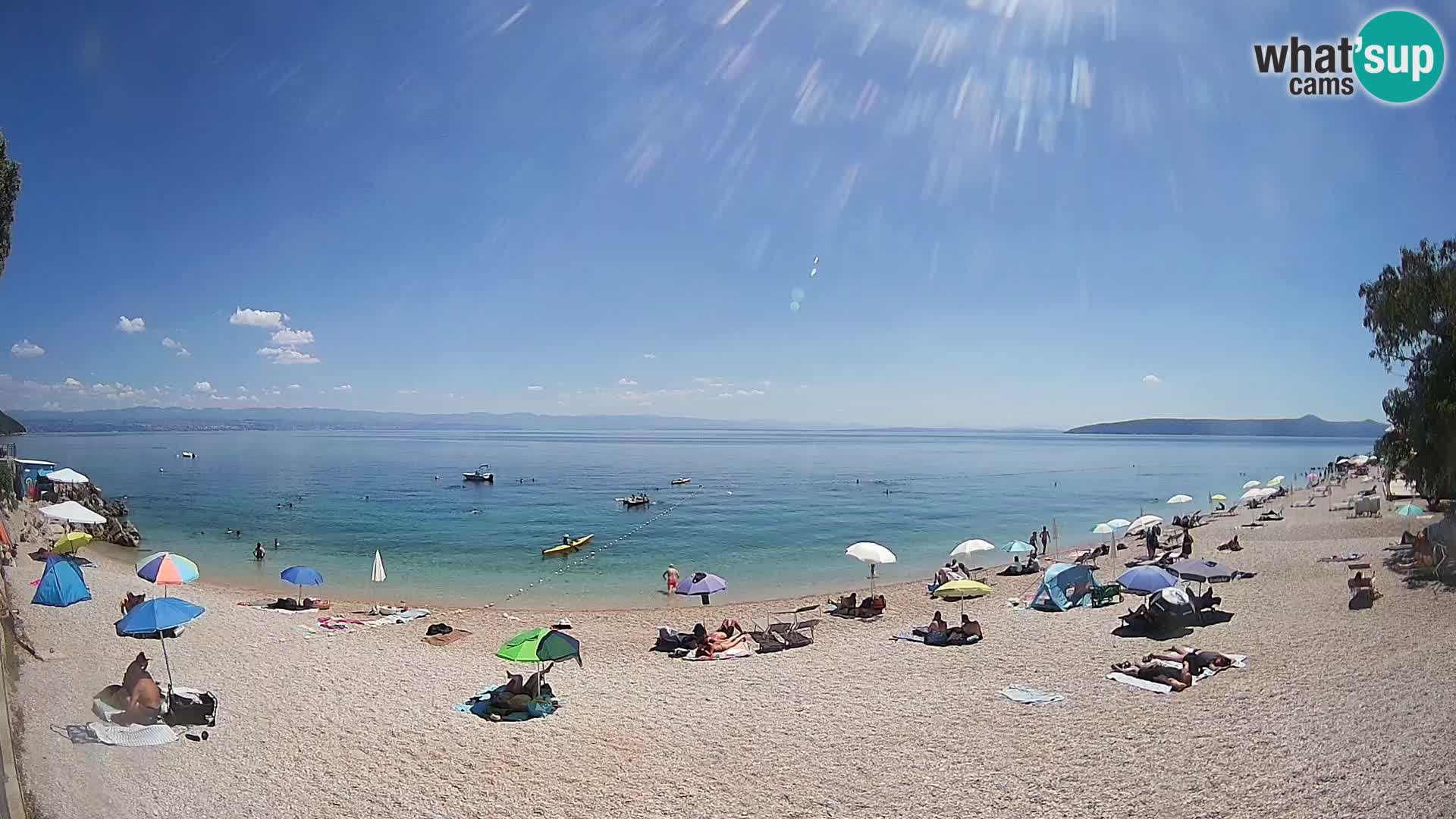 Webcam Sv. Ivan beach | Mošćenička Draga