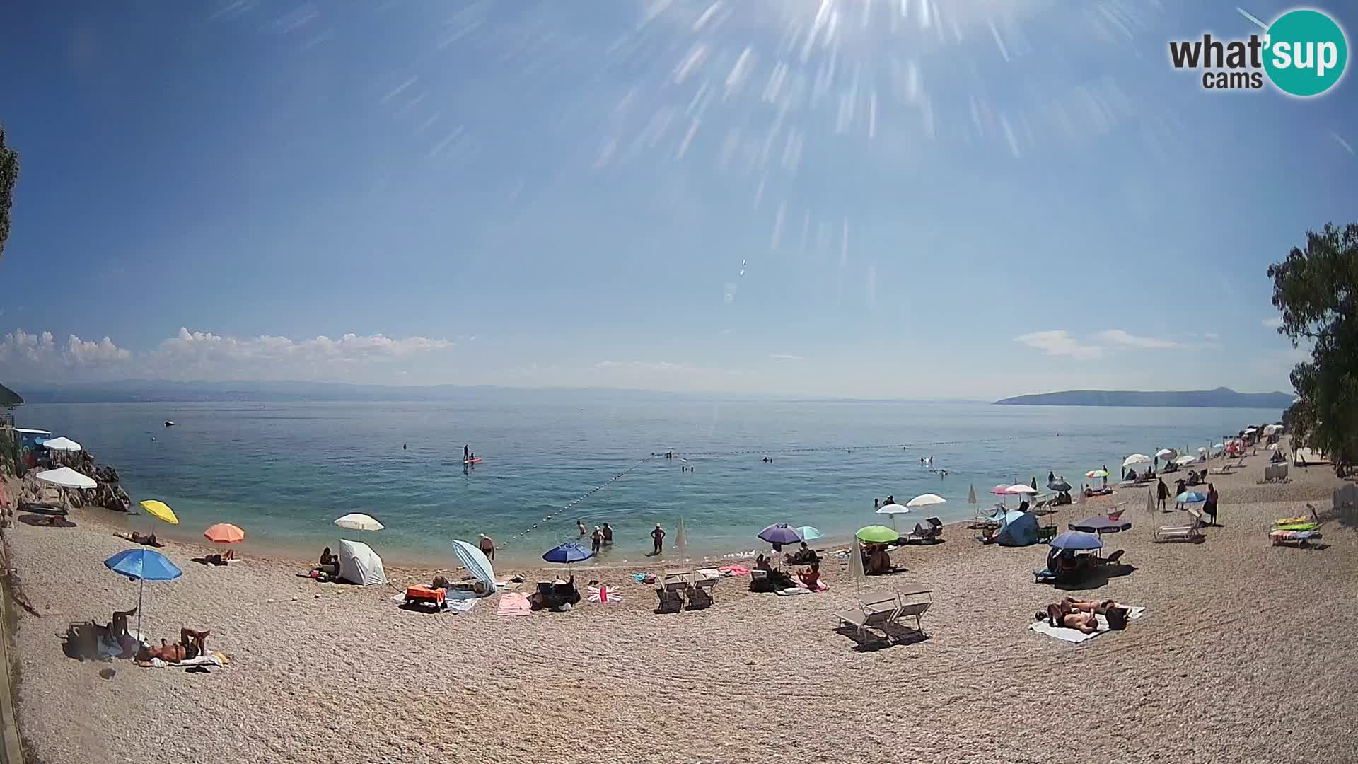 Web kamera plaža Sv. Ivan | Mošćenička Draga
