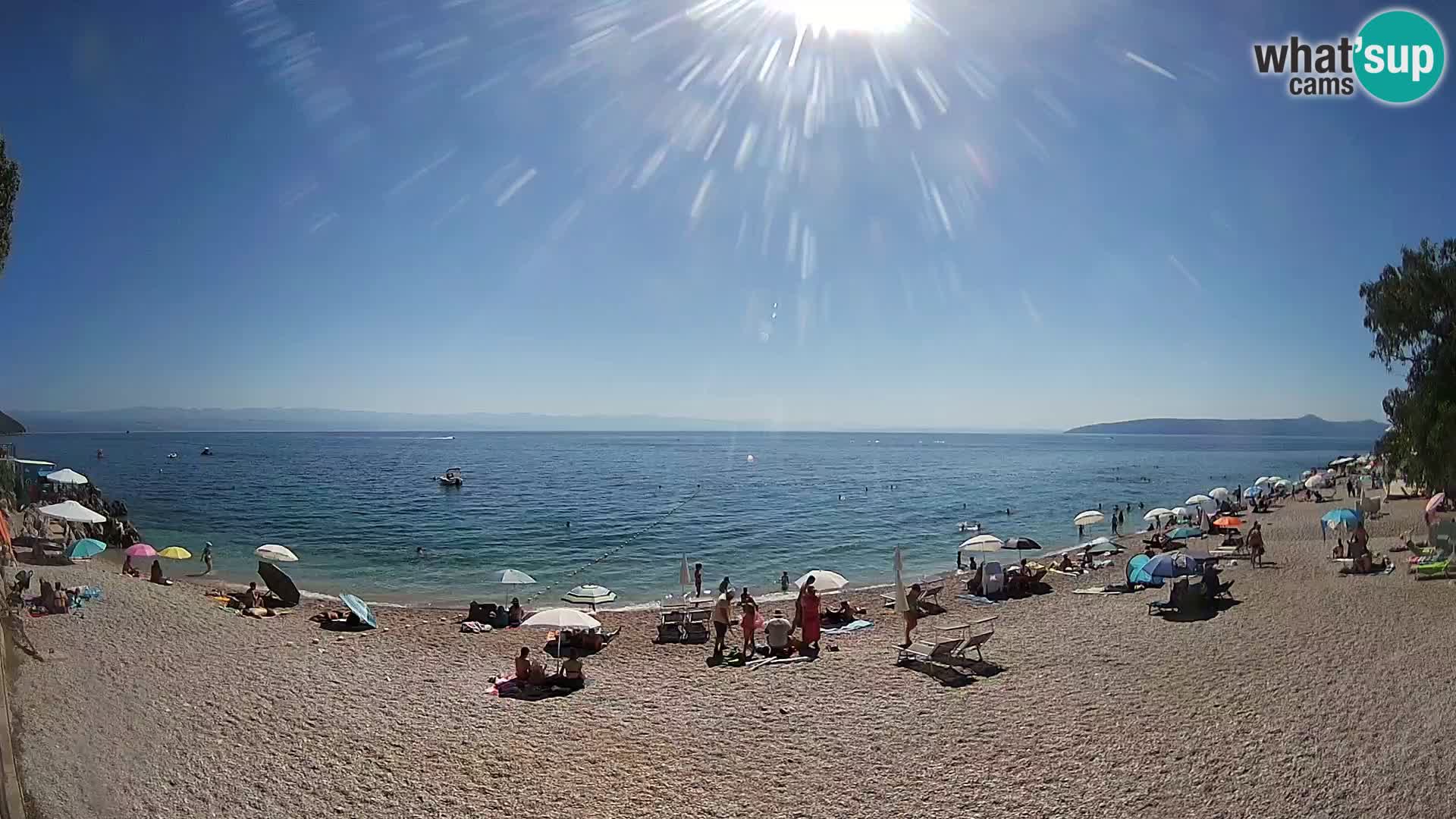 Web kamera plaža Sv. Ivan | Mošćenička Draga