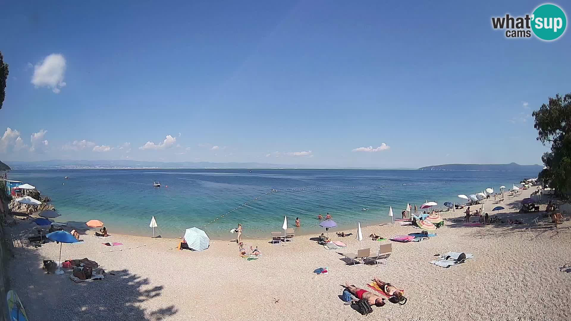Web kamera plaža Sv. Ivan | Mošćenička Draga