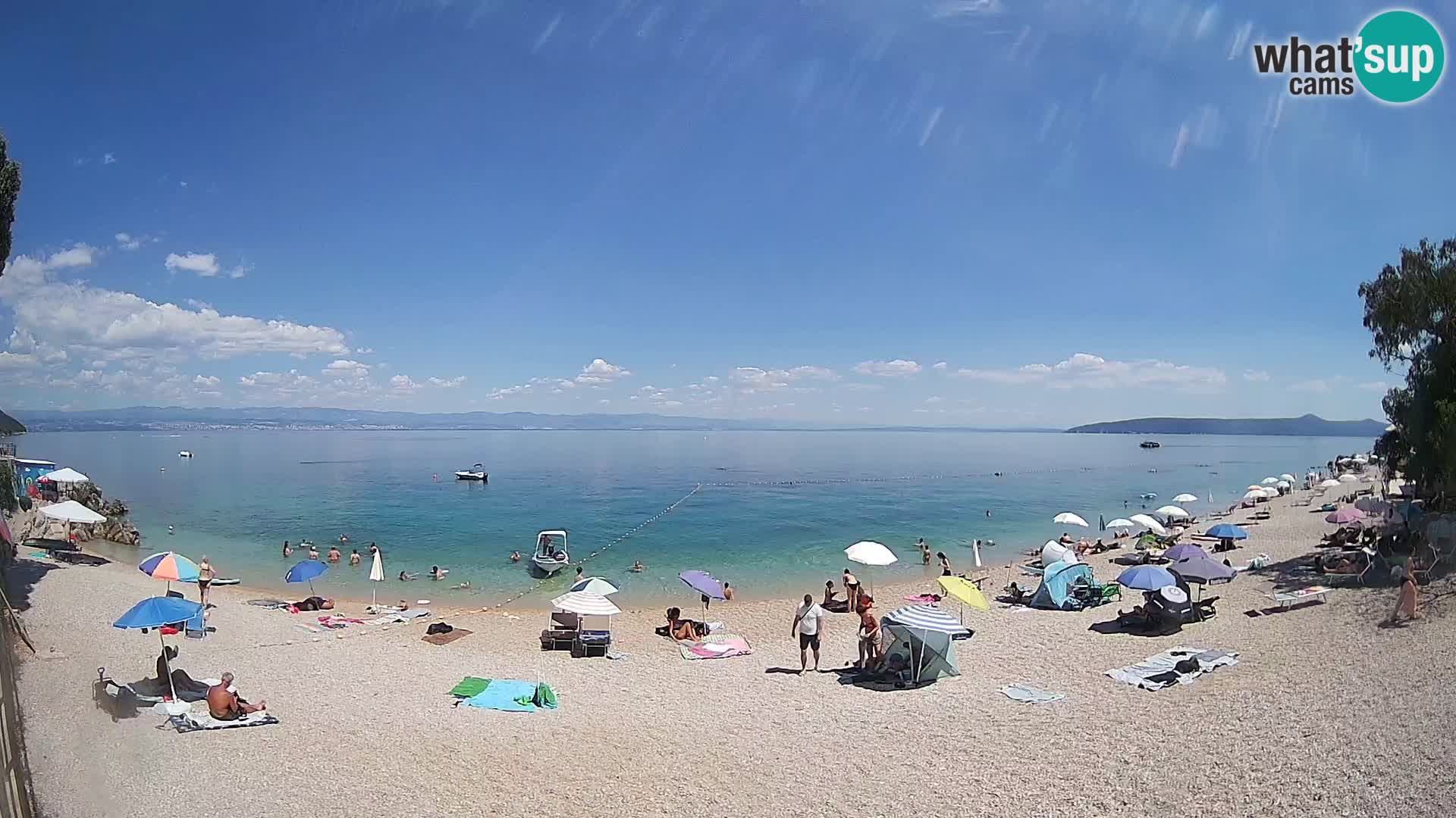 Livecam plage Sv. Ivan | Mošćenička Draga