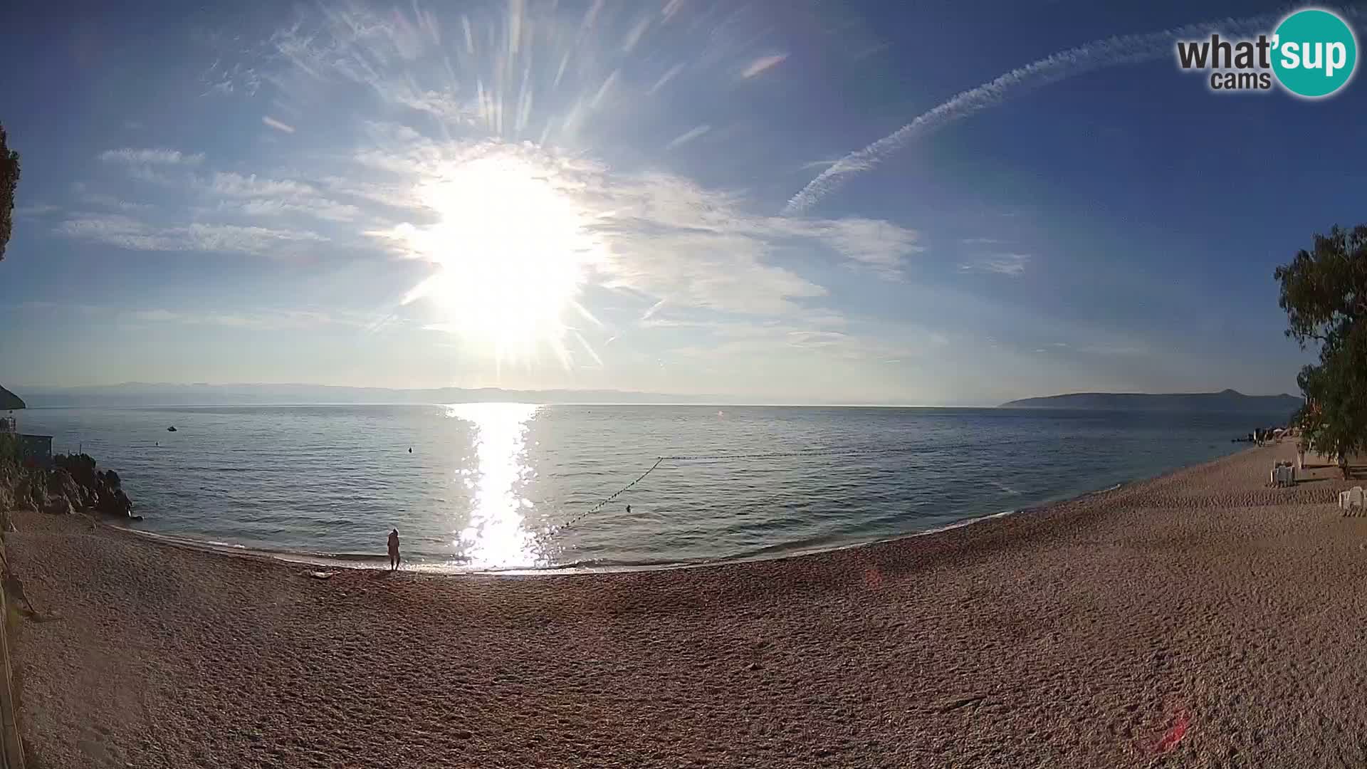 Spletna kamera plaža Sv. Ivan | Mošćenička Draga
