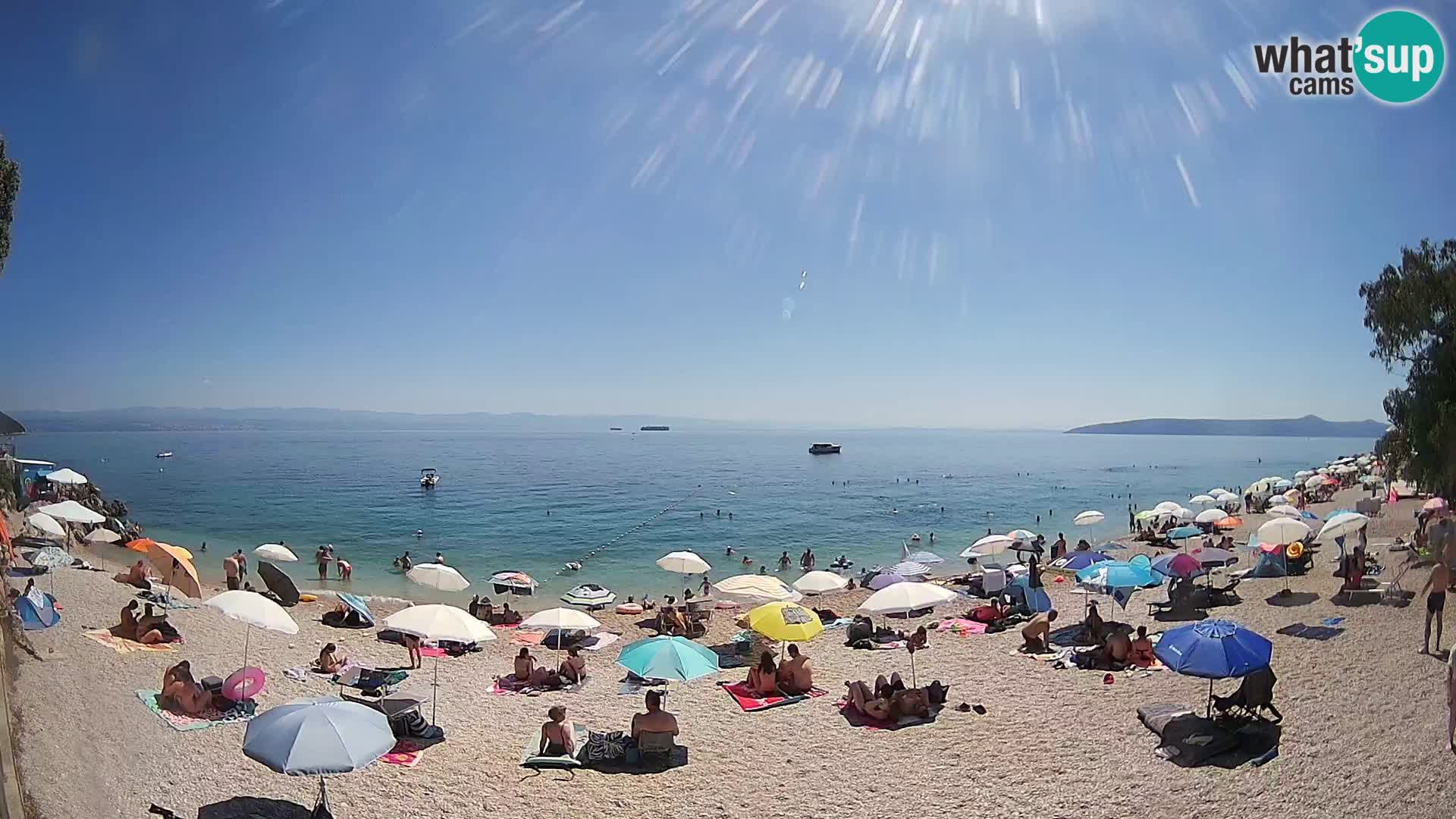 Spletna kamera plaža Sv. Ivan | Mošćenička Draga