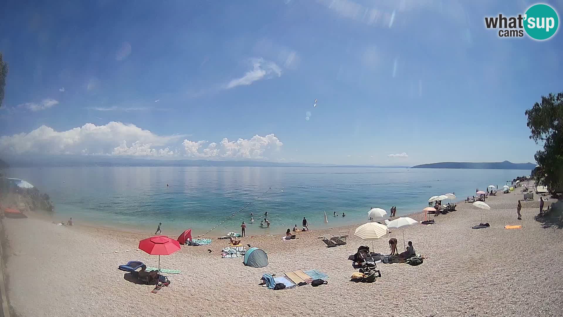 Webcam Sv. Ivan beach | Mošćenička Draga