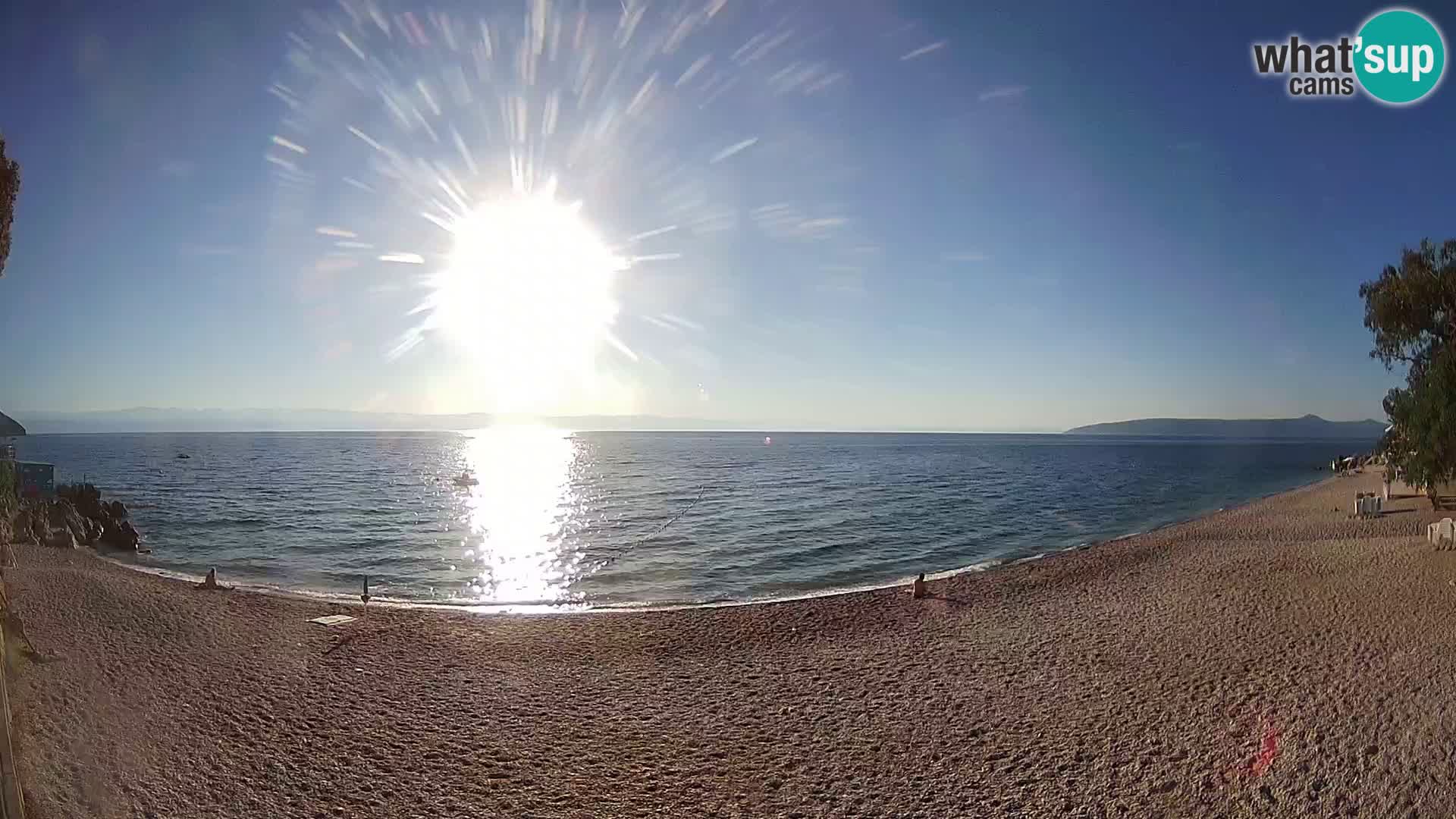 Webcam Sv. Ivan beach | Mošćenička Draga