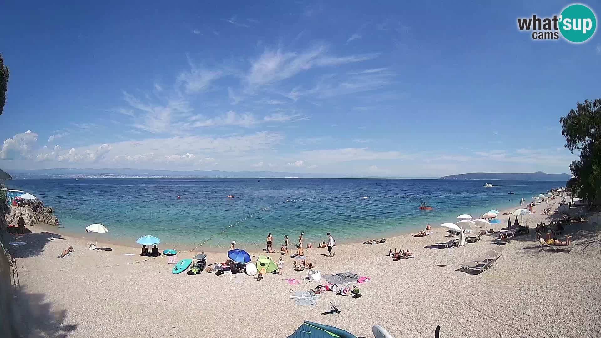 Web kamera plaža Sv. Ivan | Mošćenička Draga