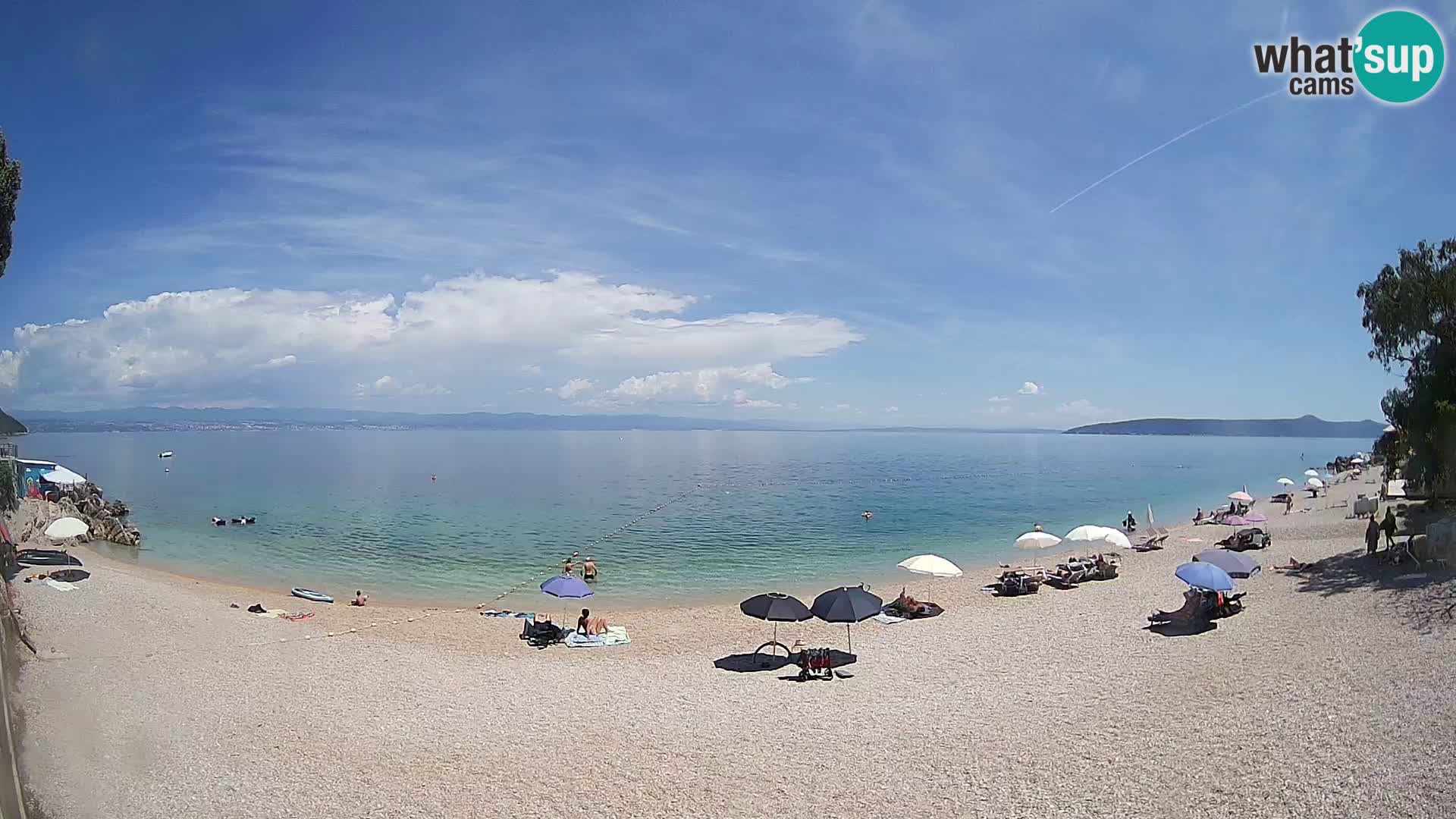 Webcam Sv. Ivan beach | Mošćenička Draga