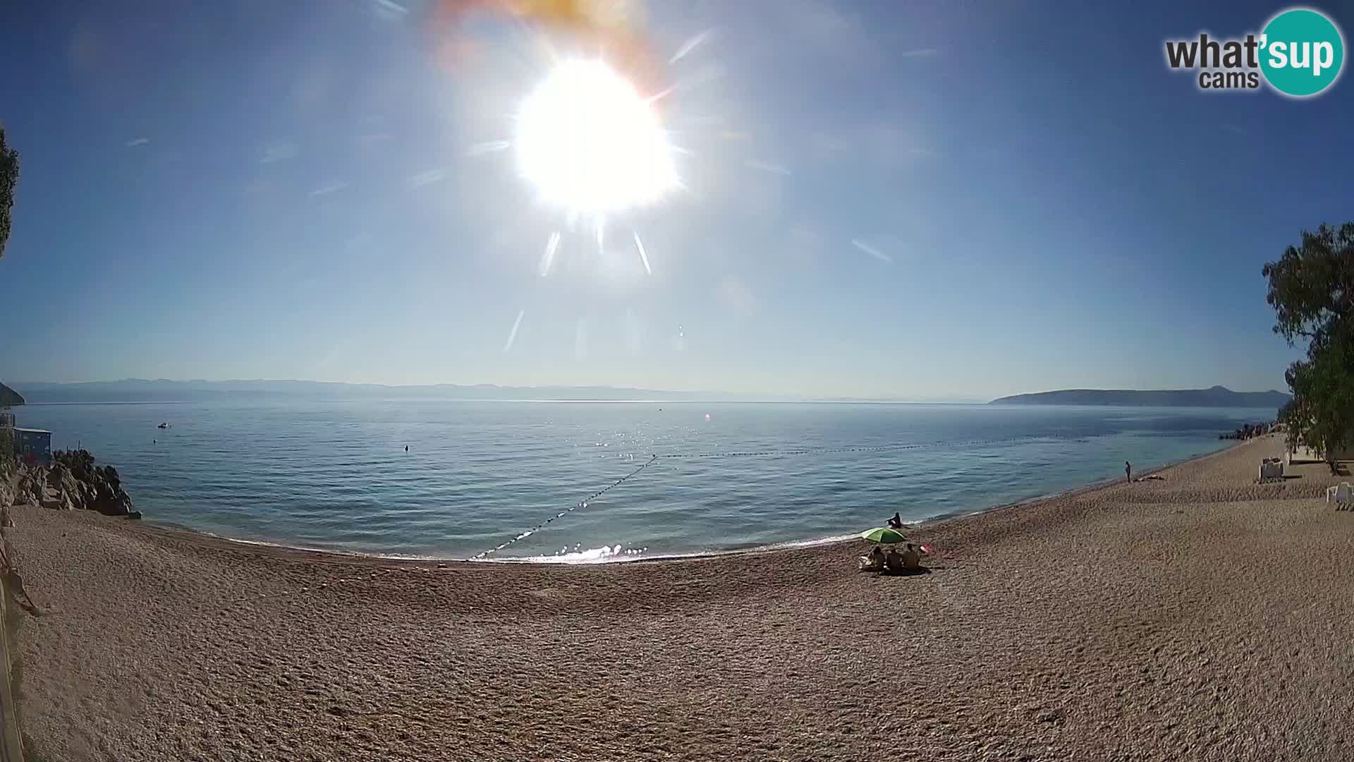 Webcam Sv. Ivan beach | Mošćenička Draga