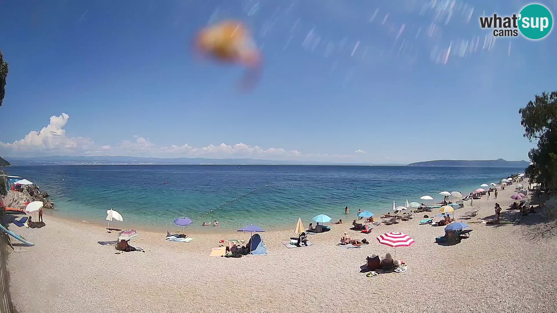 Webcam Sv. Ivan Strand | Mošćenička Draga