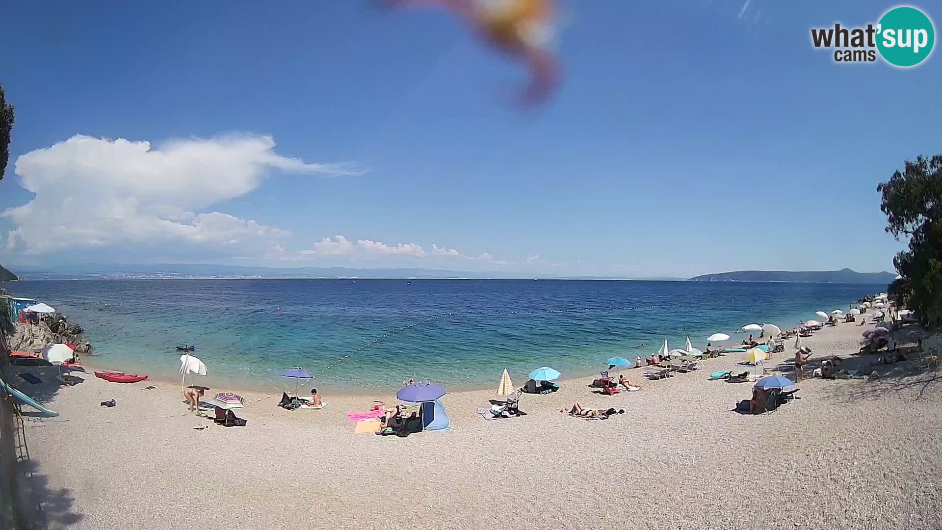 Livecam plage Sv. Ivan | Mošćenička Draga