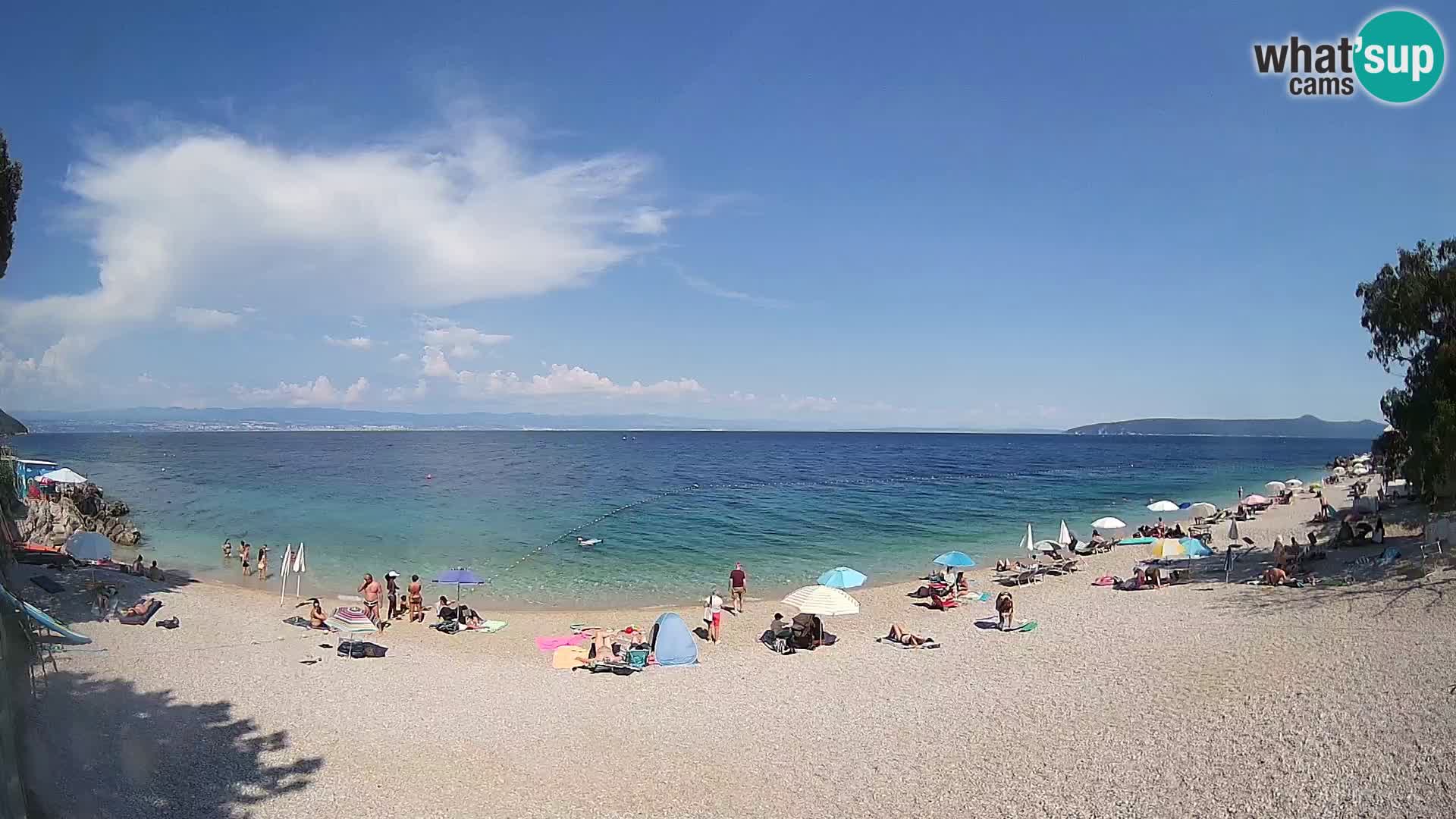 Webcam Sv. Ivan Strand | Mošćenička Draga