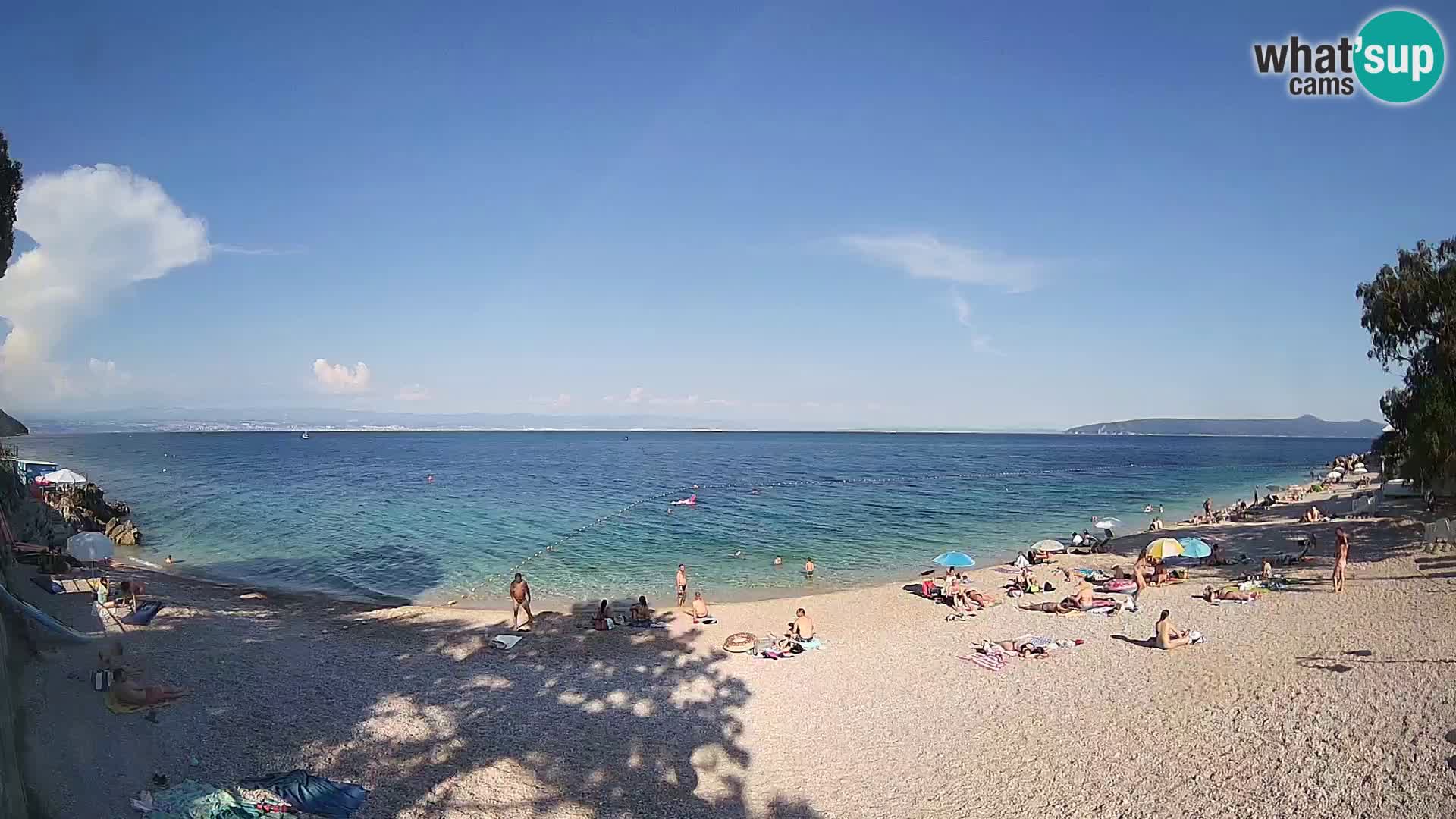 Webcam playa Sv. Ivan | Mošćenička Draga