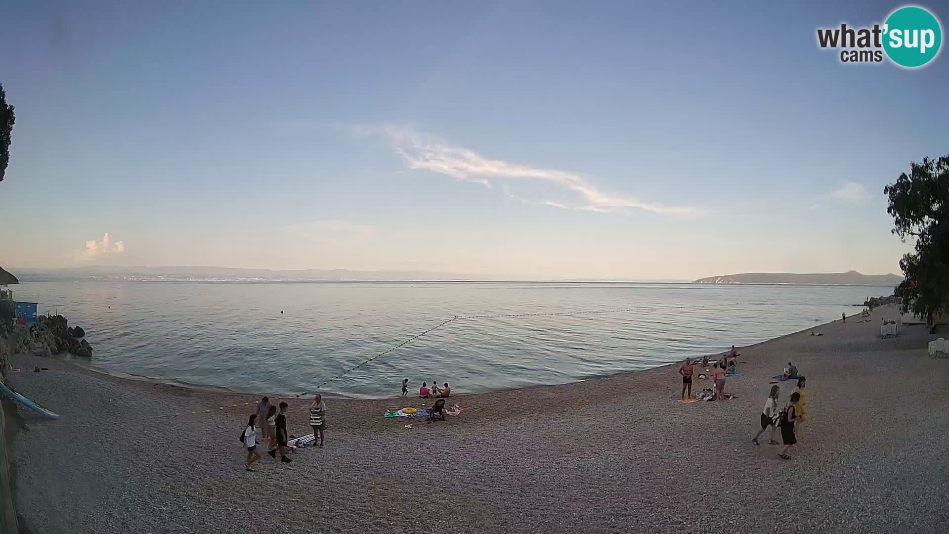 Webcam Sv. Ivan beach | Mošćenička Draga