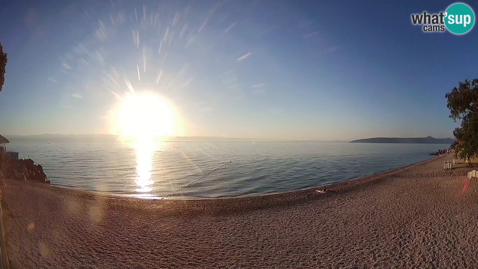 Webcam spiaggia Sv. Ivan | Draga di Moschiena