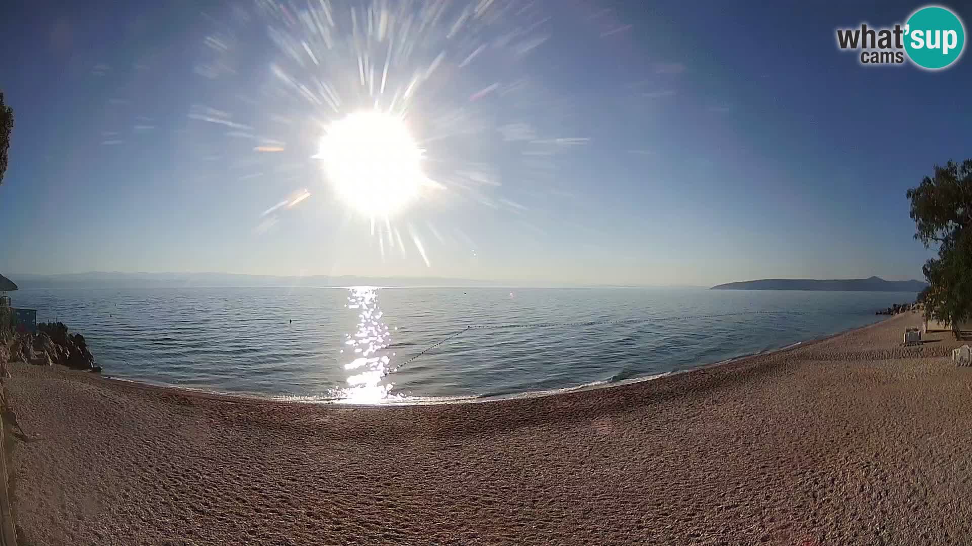 Spletna kamera plaža Sv. Ivan | Mošćenička Draga