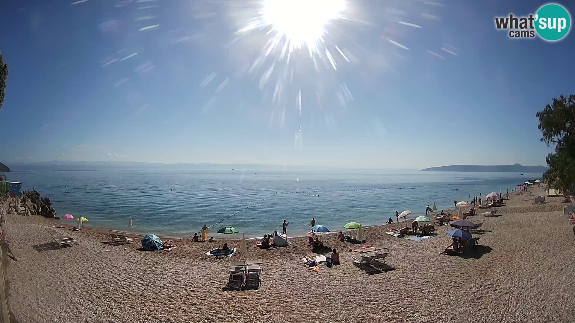 Webcam Sv. Ivan beach | Mošćenička Draga