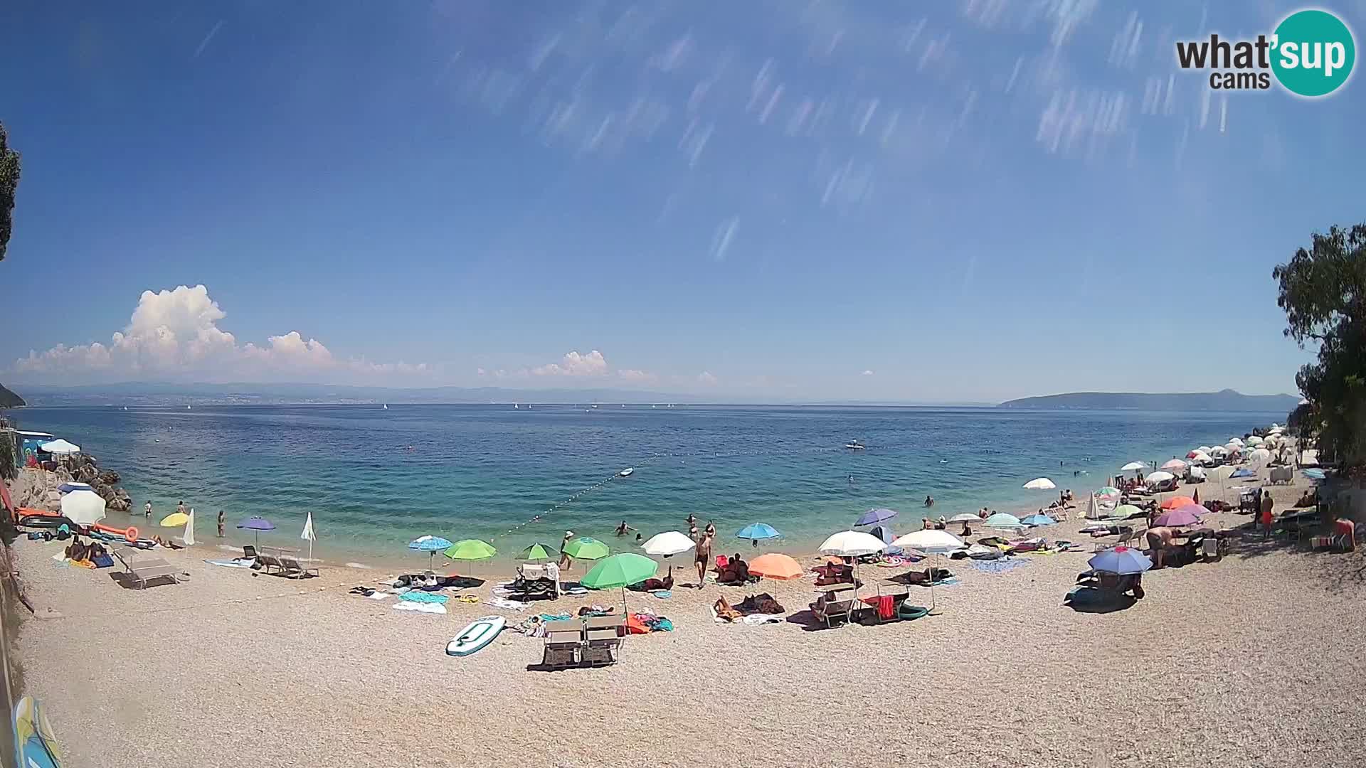 Webcam playa Sv. Ivan | Mošćenička Draga