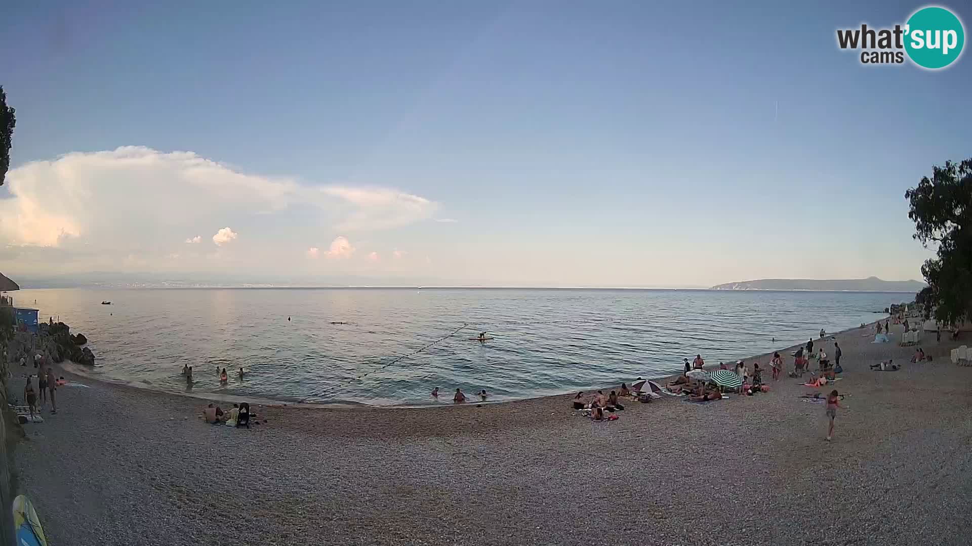 Spletna kamera plaža Sv. Ivan | Mošćenička Draga