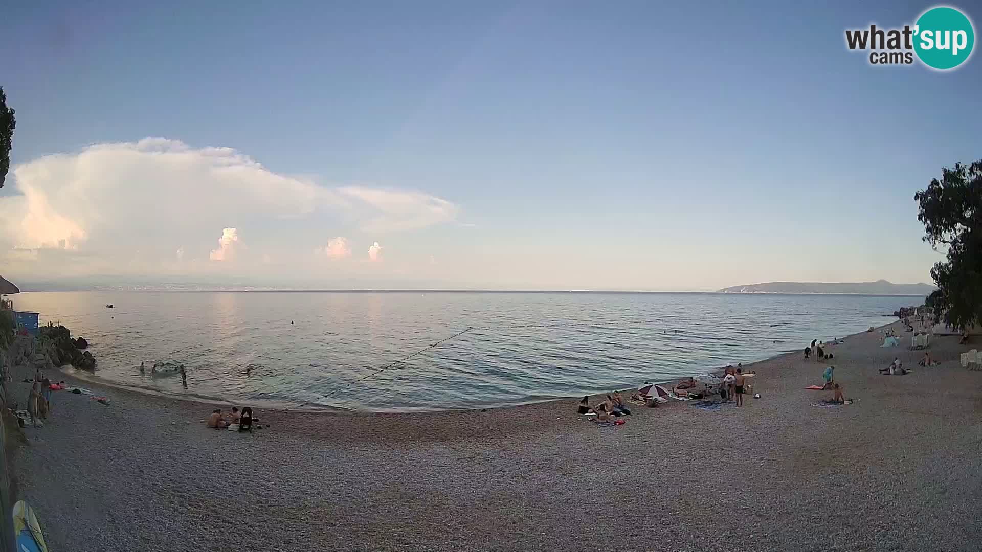 Livecam plage Sv. Ivan | Mošćenička Draga