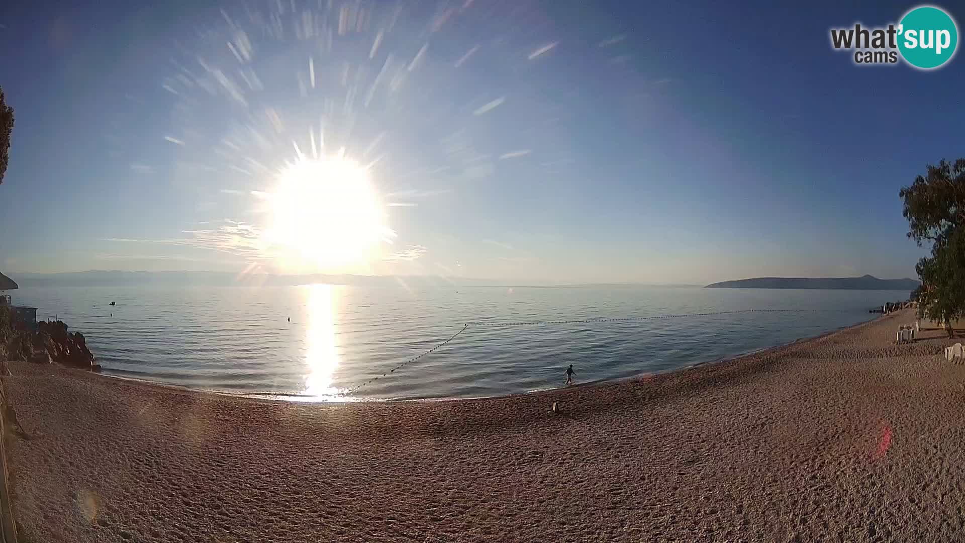 Webcam Sv. Ivan beach | Mošćenička Draga