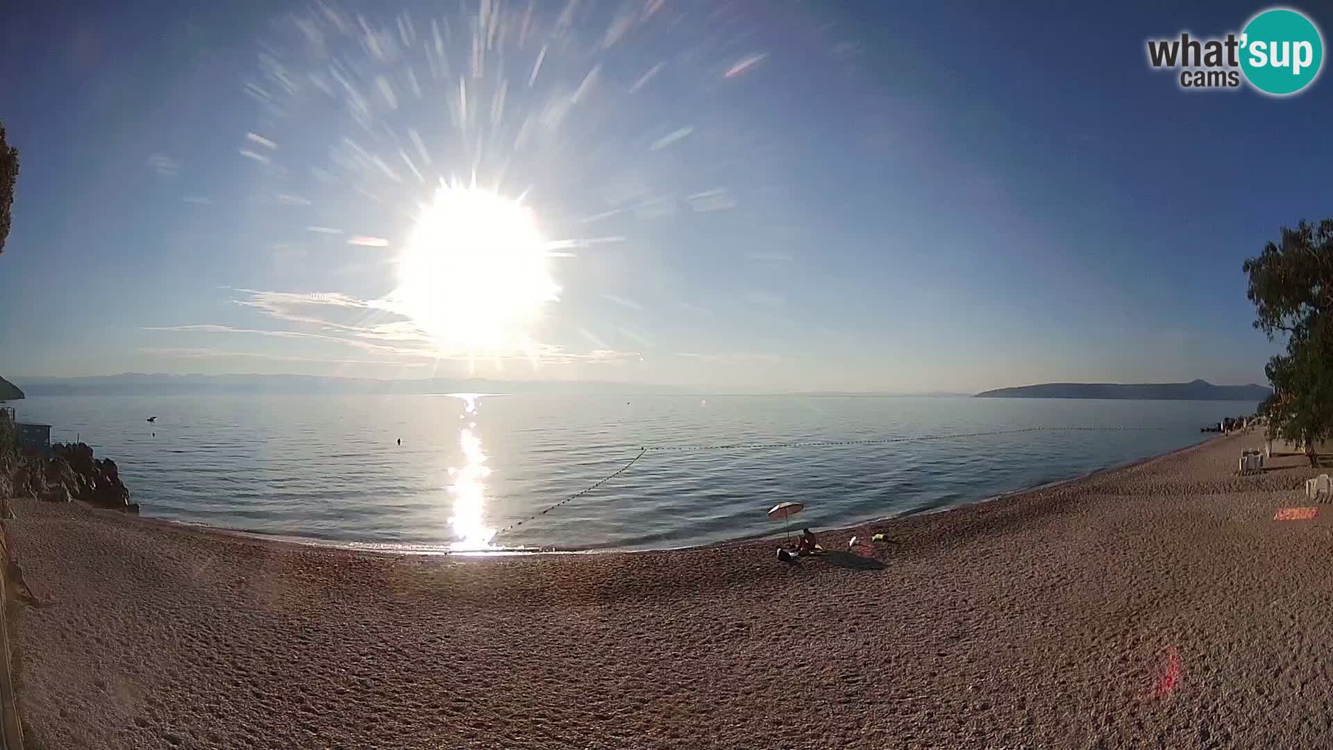 Webcam spiaggia Sv. Ivan | Draga di Moschiena
