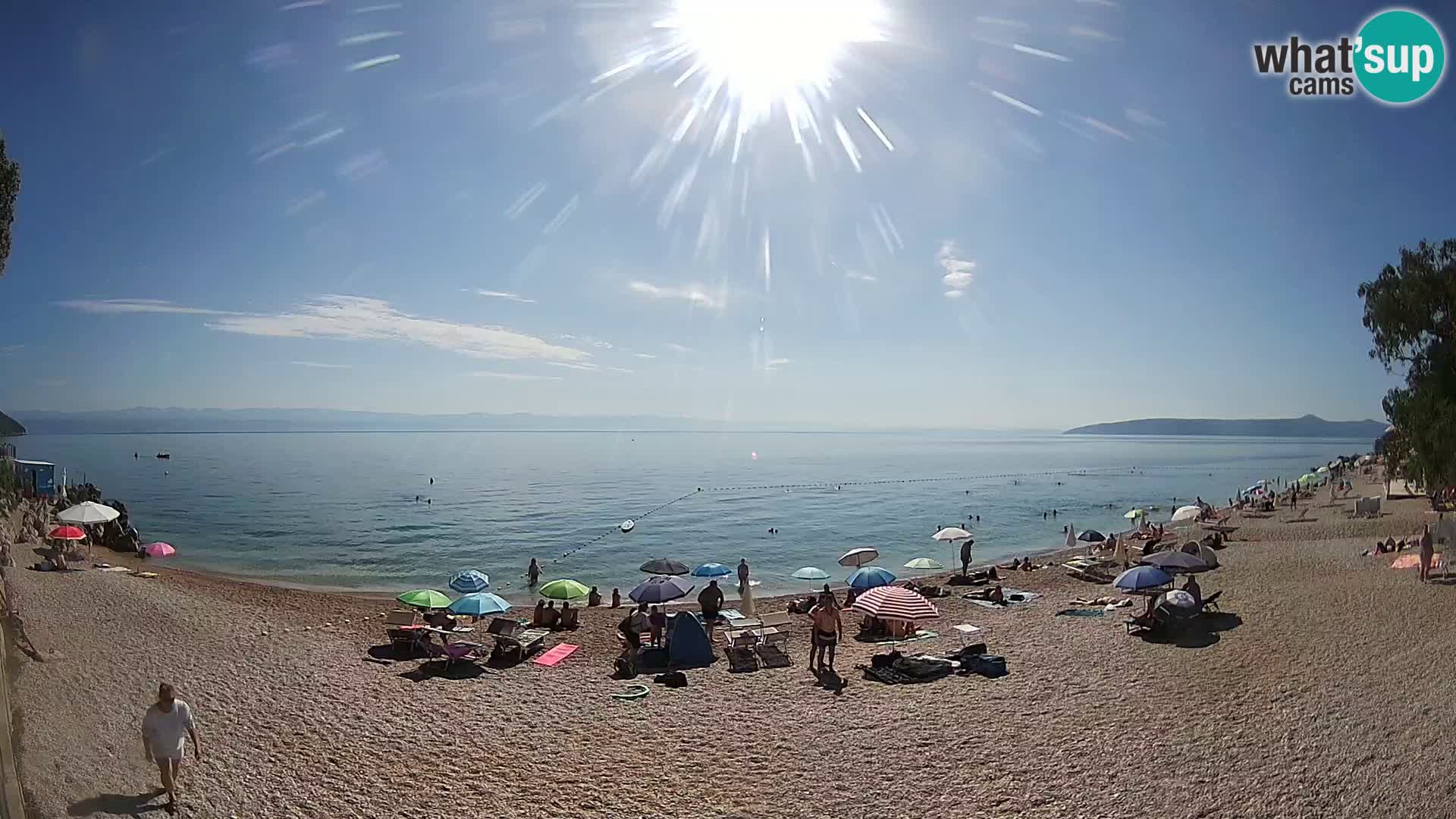 Webcam playa Sv. Ivan | Mošćenička Draga