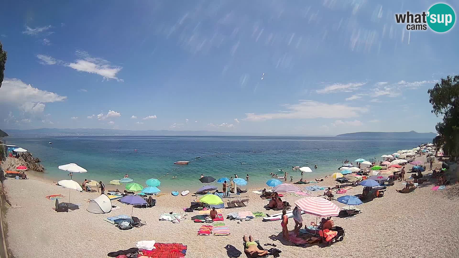 Webcam Sv. Ivan beach | Mošćenička Draga
