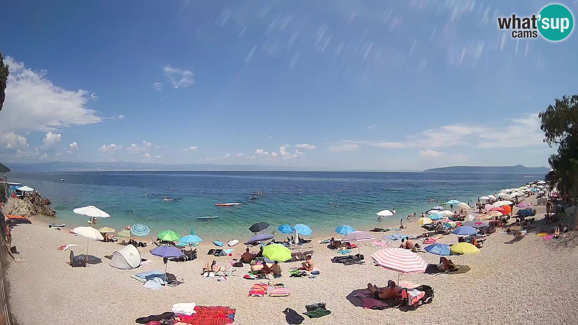 Webcam Sv. Ivan Strand | Mošćenička Draga