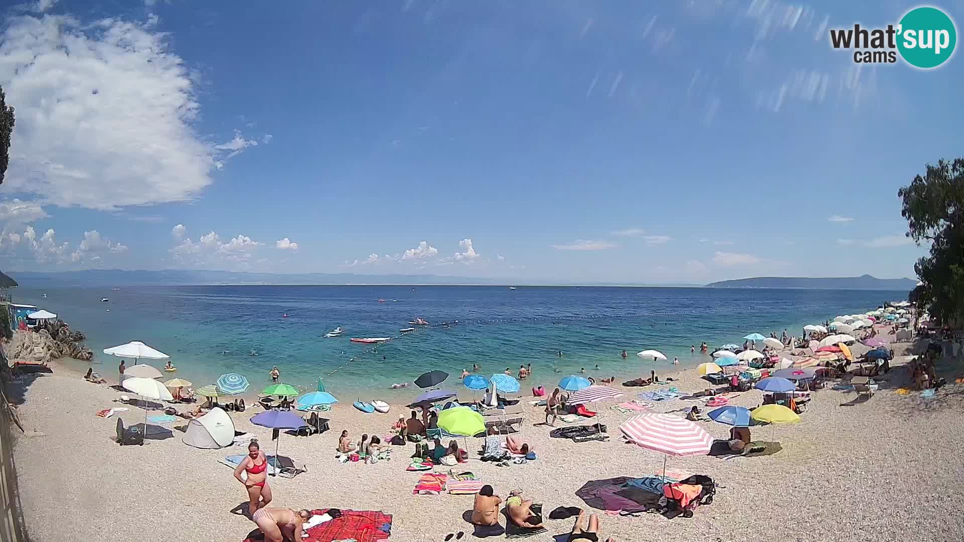 Spletna kamera plaža Sv. Ivan | Mošćenička Draga