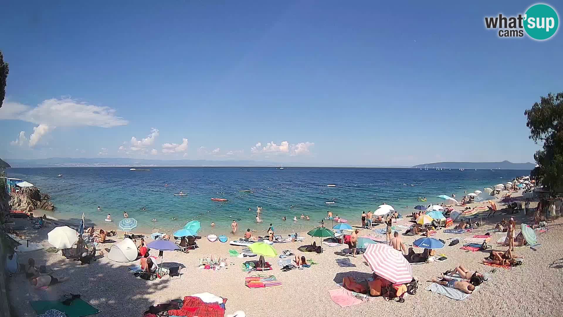 Webcam Sv. Ivan beach | Mošćenička Draga