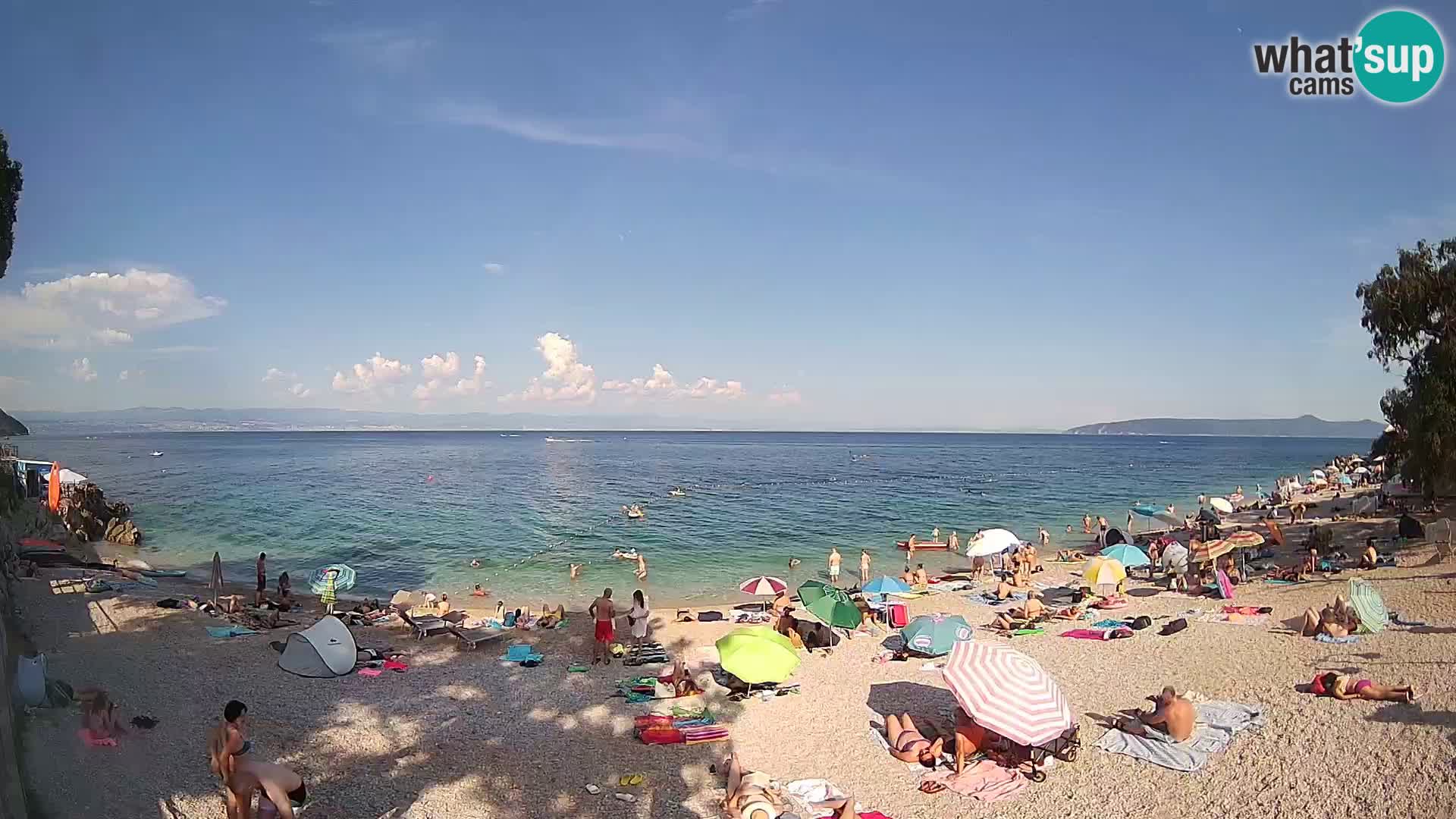 Webcam playa Sv. Ivan | Mošćenička Draga