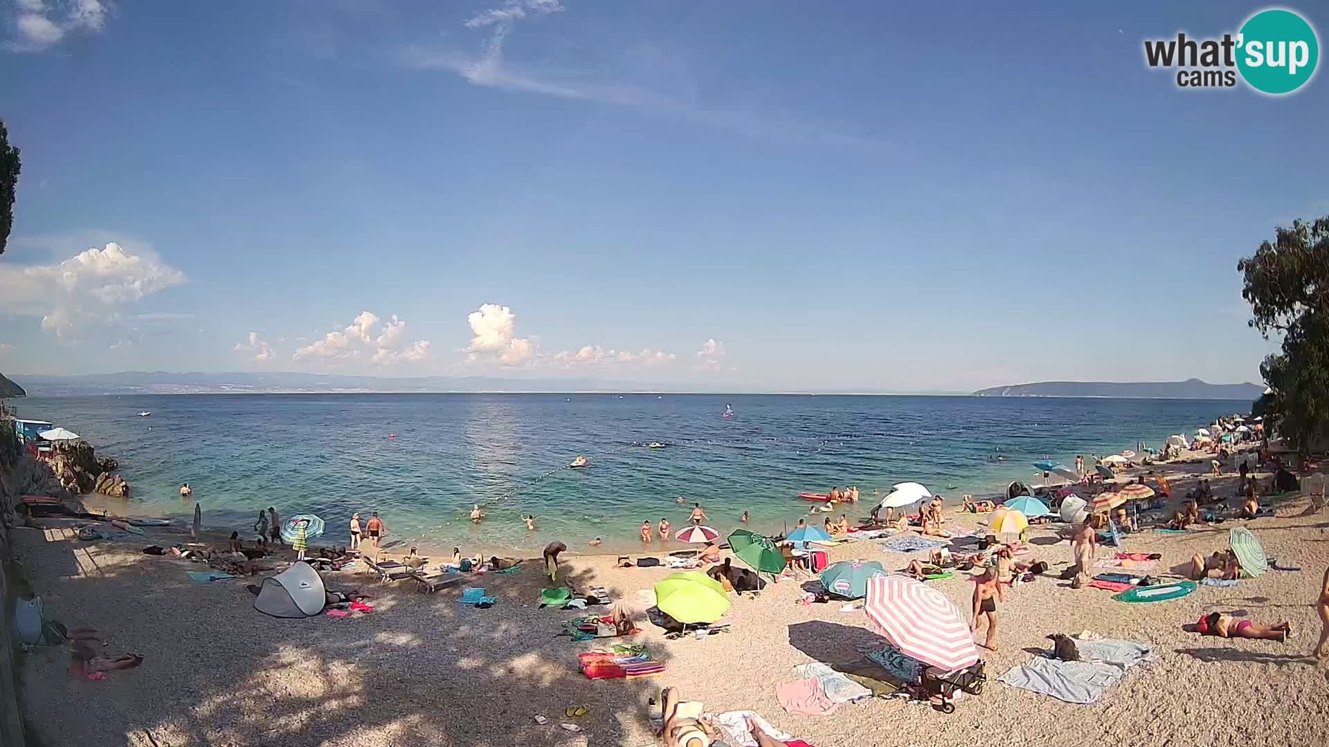 Webcam Sv. Ivan Strand | Mošćenička Draga