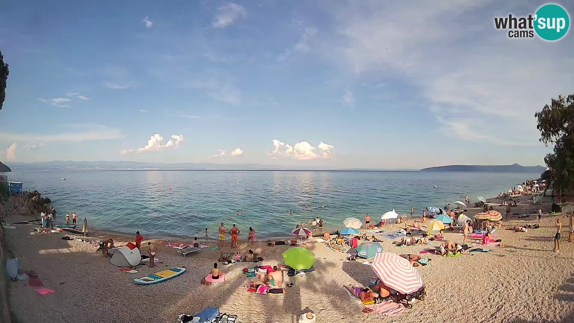Webcam playa Sv. Ivan | Mošćenička Draga