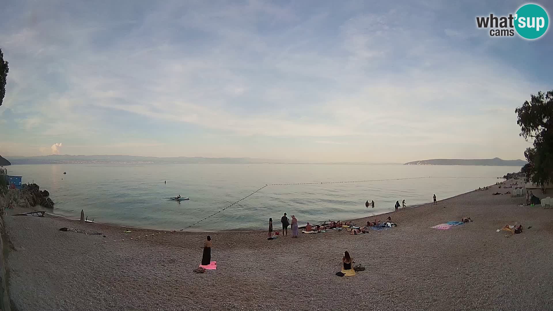 Webcam spiaggia Sv. Ivan | Draga di Moschiena