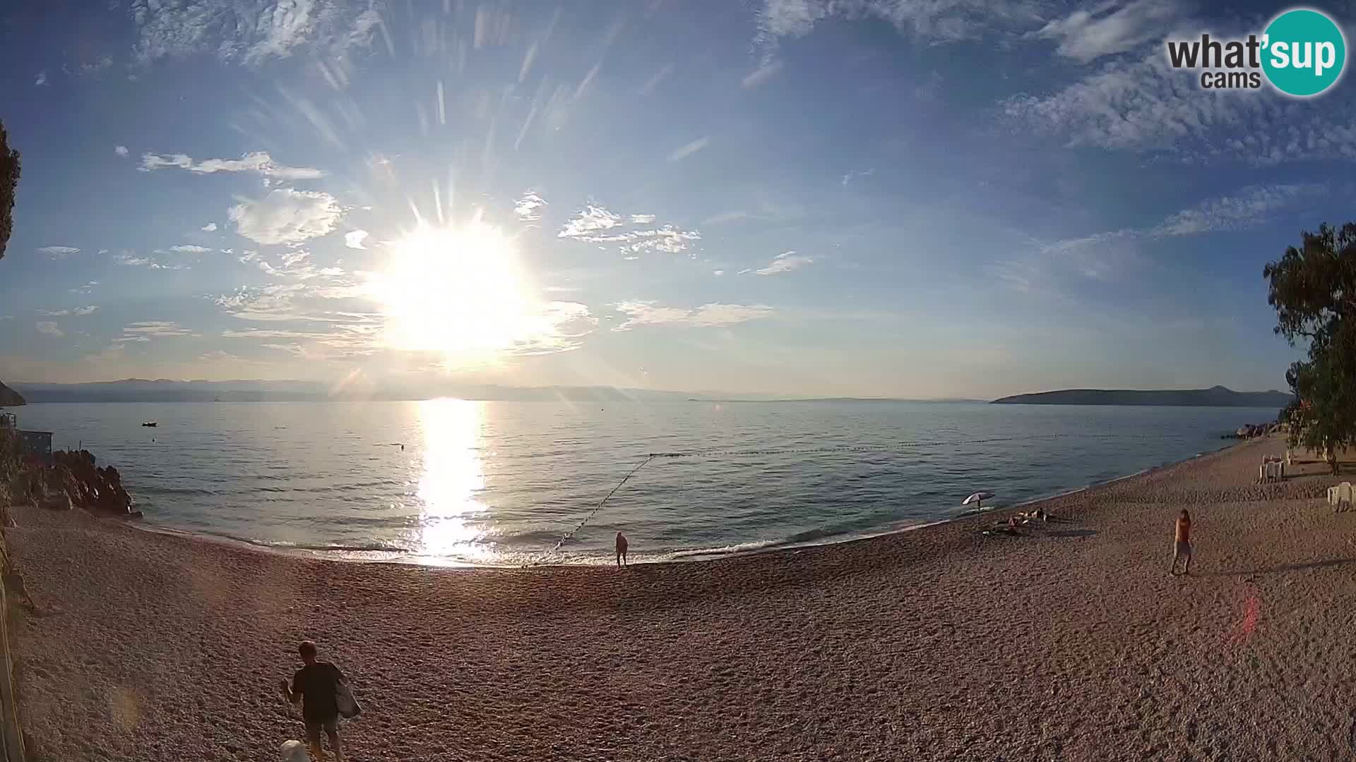Webcam Sv. Ivan beach | Mošćenička Draga