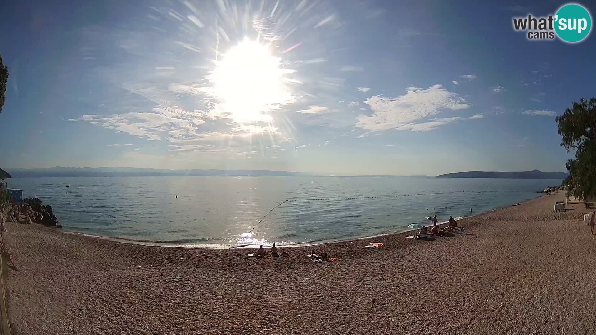 Livecam plage Sv. Ivan | Mošćenička Draga